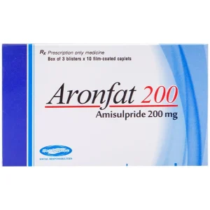 Thuốc Aronfat 200 Savi điều trị tâm thần phân liệt cấp tính và mạn tính (3 vỉ x 10 viên)