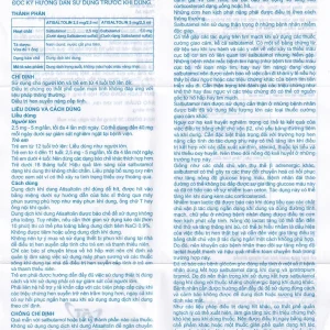 Dung dịch khí dung AtiSaltolin 5mg/2,5ml An Thiên điều trị chứng co thắt phế quản (1 vỉ x 5 ống)