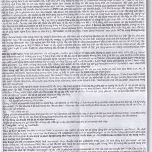 Thuốc Atorlog 20mg Bidiphar điều trị tăng cholesterol toàn phần và LDL-cholesterol (3 vỉ x 10 viên)