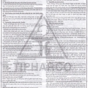 Thuốc Auclanityl 875/125mg Tipharco điều trị nhiễm khuẩn (2 vỉ x 7 viên)