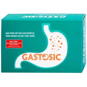 Viên uống Gastosic CVI Pharma giúp tiêu hóa tốt, bảo vệ niêm mạc dạ dày (3 vỉ x 10 viên)