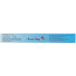 Thuốc tránh thai hằng ngày Avalo Day 0,03mg Hóa Dược (1 vỉ x 28 viên)