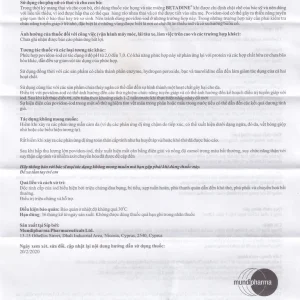 Thuốc súc họng, súc miệng Betadine Gargle and Mouthwash điều trị viêm và nhiễm khuẩn miệng, họng (125ml)