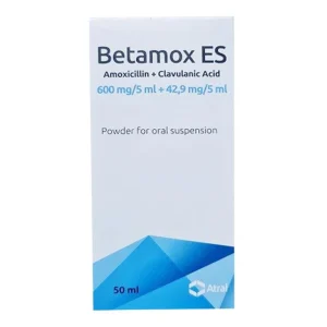 Thuốc Betamox ES 50ml Atral điều trị nhiễm khuẩn đường hô hấp trên, đường hô hấp dưới