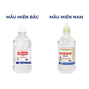 Cồn 90 độ Vĩnh Phúc tiệt trùng các dụng cụ y tế (500ml)