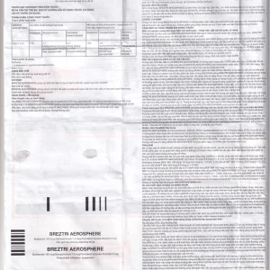 Thuốc hít Breztri 160/7.2/5mcg Astrazeneca giảm co thắt phế quản cấp tính (120 liều)