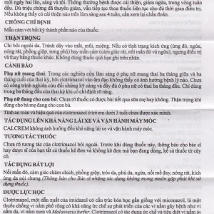 Kem bôi Calcrem chống vi nấm phổ rộng (15g)