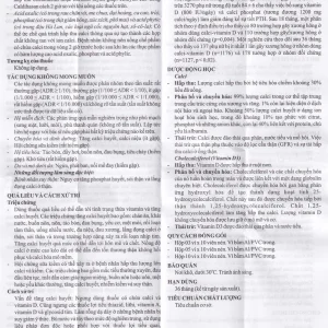 Thuốc Caldihasan Hasan phòng và điều trị thiếu hụt vitamin D, canxi (3 vỉ x 10 viên)