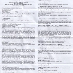 Thuốc Cardioton Lipa Pharma điều trị suy tim, tăng huyết áp, bổ sung năng lượng (6 vỉ x 10 viên)