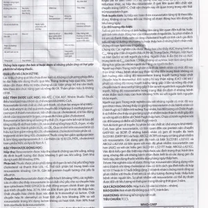 Thuốc Carhurol 10 BRV điều trị tăng cholesterol máu (3 vỉ x 10 viên)