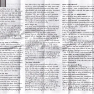 Thuốc Cataflam 25 Novartis điều trị đau sau chấn thương, viêm và sưng do bong gân (1 vỉ x 10 viên)