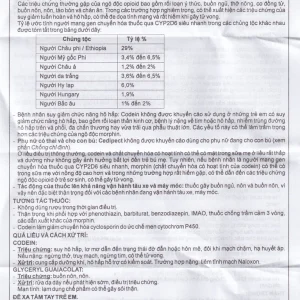 Thuốc Cedipect Imexpharm điều trị ho, long đờm (10 vỉ x 10 viên)