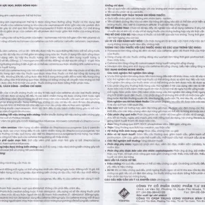 Thuốc Cefixim 200mg Vidipha điều trị nhiễm khuẩn (1 vỉ x 10 viên)