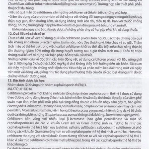 Cốm pha hỗn dịch uống Cefriven 50 điều trị nhiễm khuẩn đường hô hấp, nhiễm khuẩn da, viêm họng, viêm amidan (21 gói x 0.5g)