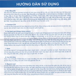 Viên uống Cevinton Forte giúp bổ sung dưỡng chất cho não, tăng cường lưu thông máu (30 viên)
