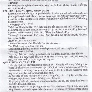 Thuốc Chlorpheniramin 4mg Fourdiphar điều trị viêm mũi dị ứng, mày đay (10 vỉ x 20 viên)