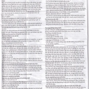 Thuốc Gliclada 60mg KRKA điều trị bệnh tiểu đường (2 vỉ x 15 viên)