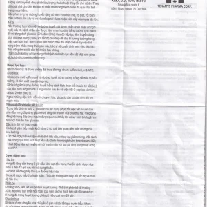 Thuốc Gliclada 30mg KRKA điều trị bệnh tiểu đường (8 vỉ x 15 viên)