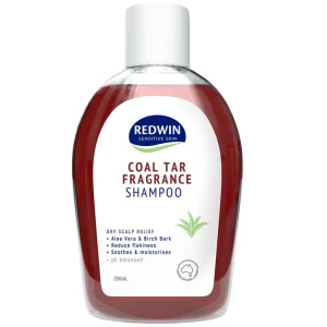 Dầu gội đầu Redwin Coal Tar Fragrance Shampoo 250ml làm sạch, cân bằng độ ẩm, ngăn ngừa gàu