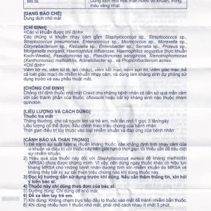 Thuốc nhỏ mắt Cravit 0.5% Santen điều trị viêm bờ mi, viêm túi lệ, lẹo (5ml)