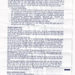 Thuốc nhỏ mắt Cravit 0.5% Santen điều trị viêm bờ mi, viêm túi lệ, lẹo (5ml)