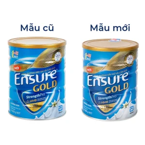 Sữa bột Ensure Gold StrengthPro Abbott hương vani, ít ngọt, tăng cường sức khỏe khối cơ, tăng miễn dịch (800g)