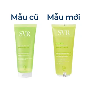 Gel rửa mặt SVR Sebiaclear Gel Moussant 200ml làm sạch không chứa xà phòng và loại bỏ tế bào da chết