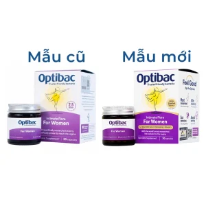 Viên uống Optibac Intimate Flora For Women bổ sung lợi khuẩn hỗ trợ sức khỏe nữ giới (30 viên)