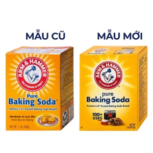 Bột nổi Baking Soda ARM & Hammer dùng làm chất ổn định (453g)
