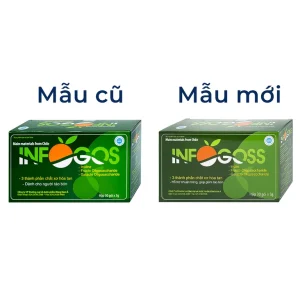Bột hòa tan Infogoss 3g IAP chứa chất xơ hỗ trợ chống táo bón (30 gói)