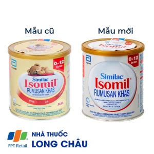Sữa bột Similac Isomil Abbott bổ sung dinh dưỡng cho trẻ 0 - 12 tháng (400g)