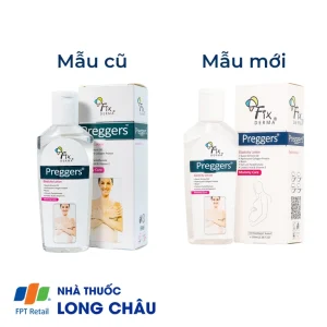 Lotion Fixderma Preggers Elasticity dưỡng ẩm, giảm vết rạn cho phụ nữ mang thai và sau khi sinh (100ml)