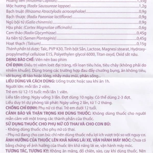 Thuốc Đại Tràng Trường Phúc điều trị viêm loét đại tràng, rối loạn tiêu hóa (3 vỉ x 10 viên)