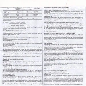 Thuốc Demencur 100 DaviPharm điều trị đau thần kinh trung ương và ngoại vi (3 vỉ x 10 viên)