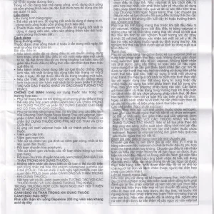 Thuốc Depakine 200mg Sanofi điều trị động kinh (40 viên)