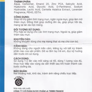 Gel Actidem Derma giúp ngăn ngừa mụn, làm mờ vết thâm (40g)