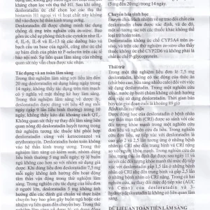 Thuốc Desloratadine 5mg Genepharm giảm các triệu chứng viêm mũi dị ứng, mày đay (2 vỉ x 15 viên)