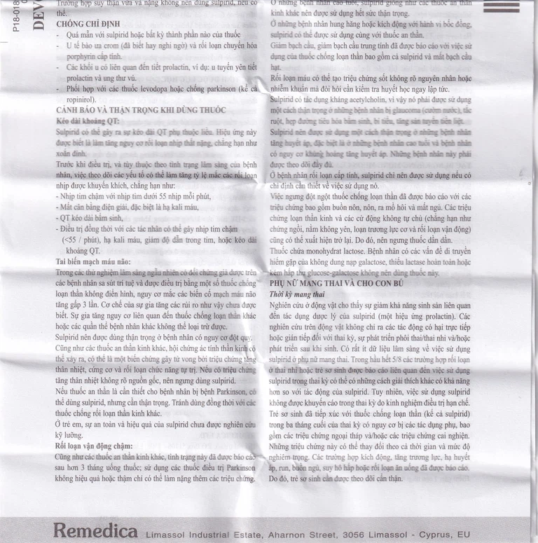 Thuốc Devodil Remedica điều trị ngắn hạn chứng lo âu, rối loạn hành vi nghiêm trọng (2 vỉ x 10 viên)