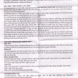 Thuốc Deworm AtraZeneca điều trị bệnh sán lá gan lớn, sán lá phổi (4 viên)