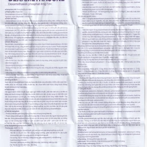 Dung dịch tiêm Dexamethasone 4mg/1ml điều trị trạng thái hen, bệnh dị ứng nặng, phản ứng sau truyền máu (50 ống)