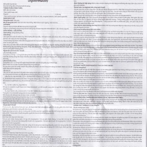 Thuốc DigoxineQualy Dược 3-2 điều trị suy tim sung huyết, rung nhỉ (1 vỉ x 30 viên)