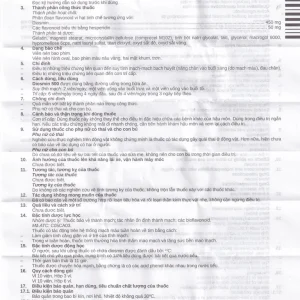 Thuốc Diosmin 500 Stella điều trị triệu chứng liên quan đến suy tĩnh mạch - mạch bạch huyết (6 vỉ x 10 viên)