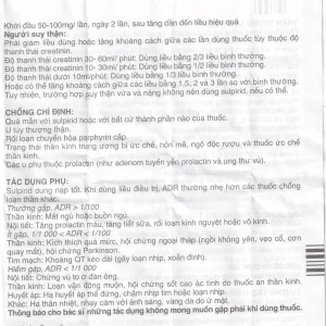 Thuốc DogmaKern 50mg capsules điều trị tâm thần phân liệt cấp và mạn tính (2 vỉ x 15 viên)