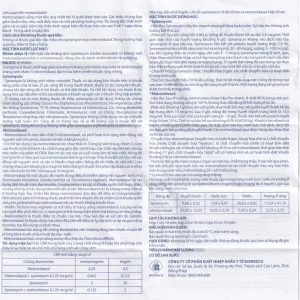 Thuốc Dorogyne Domesco điều trị các bệnh nhiễm khuẩn răng miệng cấp và mạn tính (2 vỉ x 10 viên)