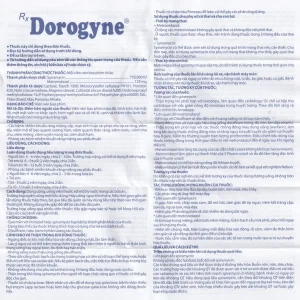 Thuốc Dorogyne Domesco điều trị các bệnh nhiễm khuẩn răng miệng cấp và mạn tính (2 vỉ x 10 viên)