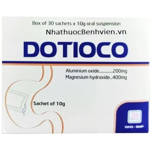 Thuốc Dotioco 23-9 Pharmaceutical điều trị loét dạ dày, tá tràng (30 gói)
