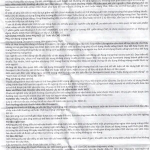 Thuốc tránh thai hằng ngày Drosperin Abbott (1 vỉ x 28 viên)