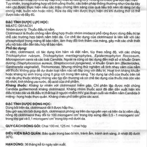 Dung dịch Sovasol Bình Thuận điều trị nấm Candida ở miệng, họng (100ml)