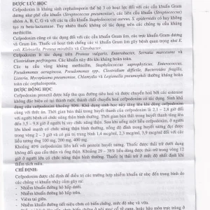 Thuốc Emfoxim 200Mg Incepta điều trị các trường hợp nhiễm khuẩn từ nhẹ đến trung bình (2 vỉ x 6 viên)