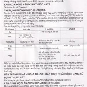 Thuốc Epalrest 50mg SaoKim Pharma phòng và điều trị biến chứng đái tháo đường (2 vỉ x 14 viên)